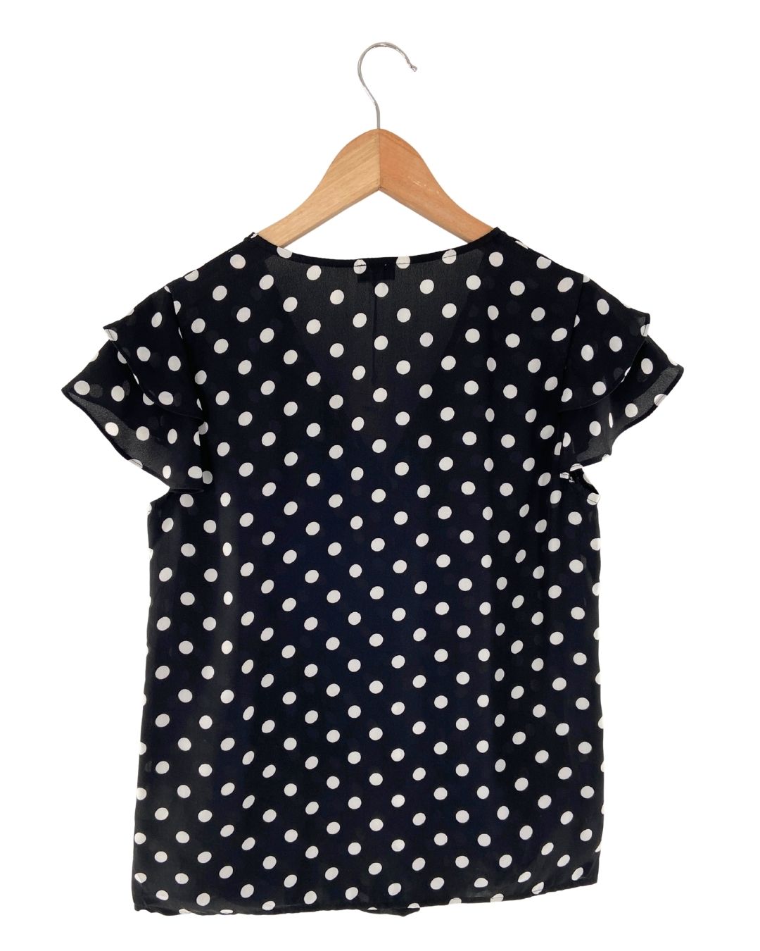Blusa cruzada print dots