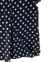 Blusa cruzada print dots