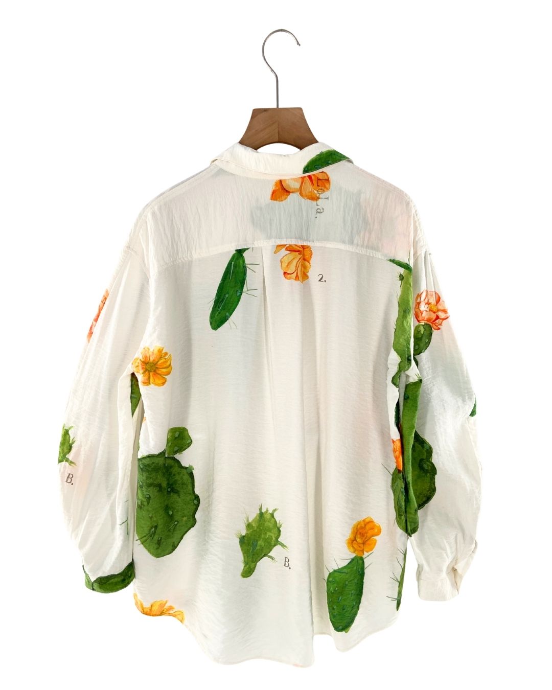 Camisa manga larga con textura