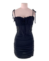 Vestido mini de tiras