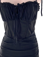 Vestido mini de tiras