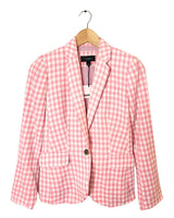 Blazer clásico vichy