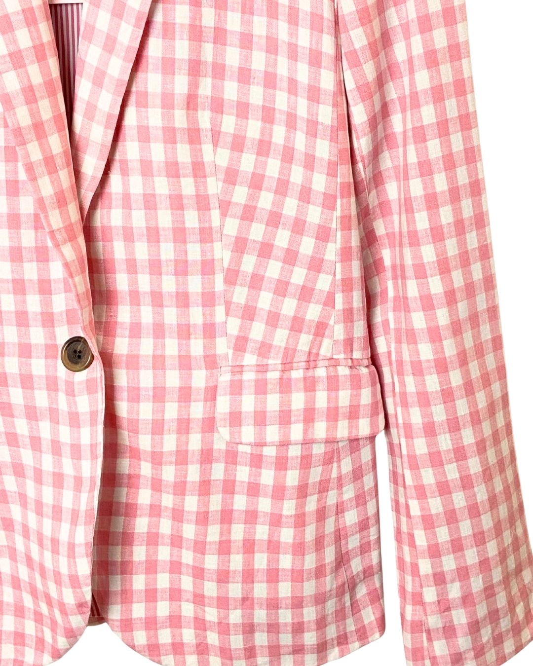 Blazer clásico vichy
