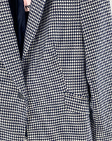 Blazer gallinetto un botón