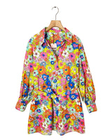 Vestido mini abotonado