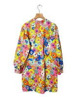 Vestido mini abotonado