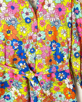 Vestido mini abotonado