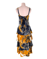 Vestido de tiras en capas