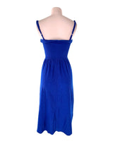 Vestido de tiras con textura