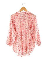 Camisa puños encauchados print