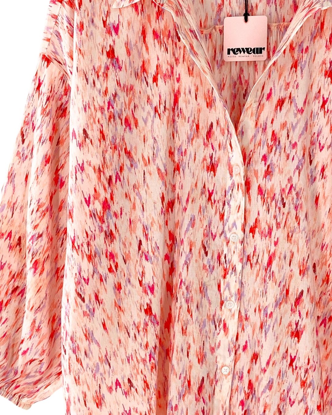 Camisa puños encauchados print