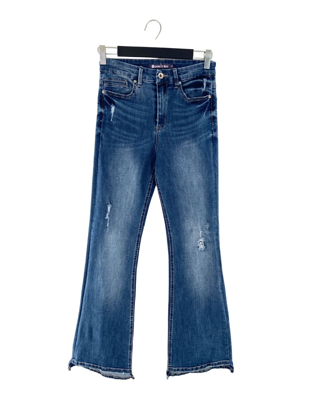 Jean flare stretch