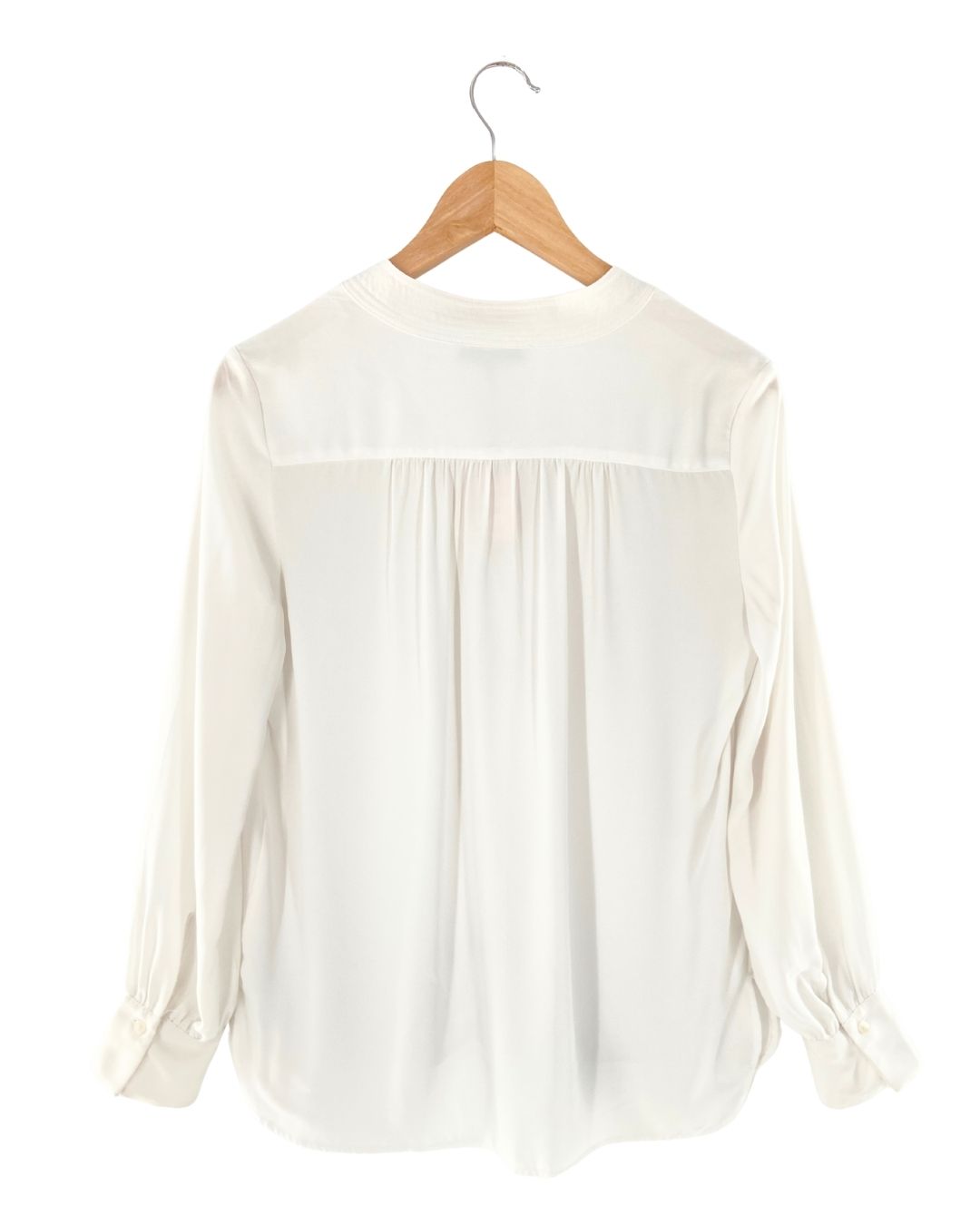 Camisa manga larga cuello mao