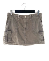 Falda mini cargo