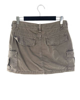 Falda mini cargo