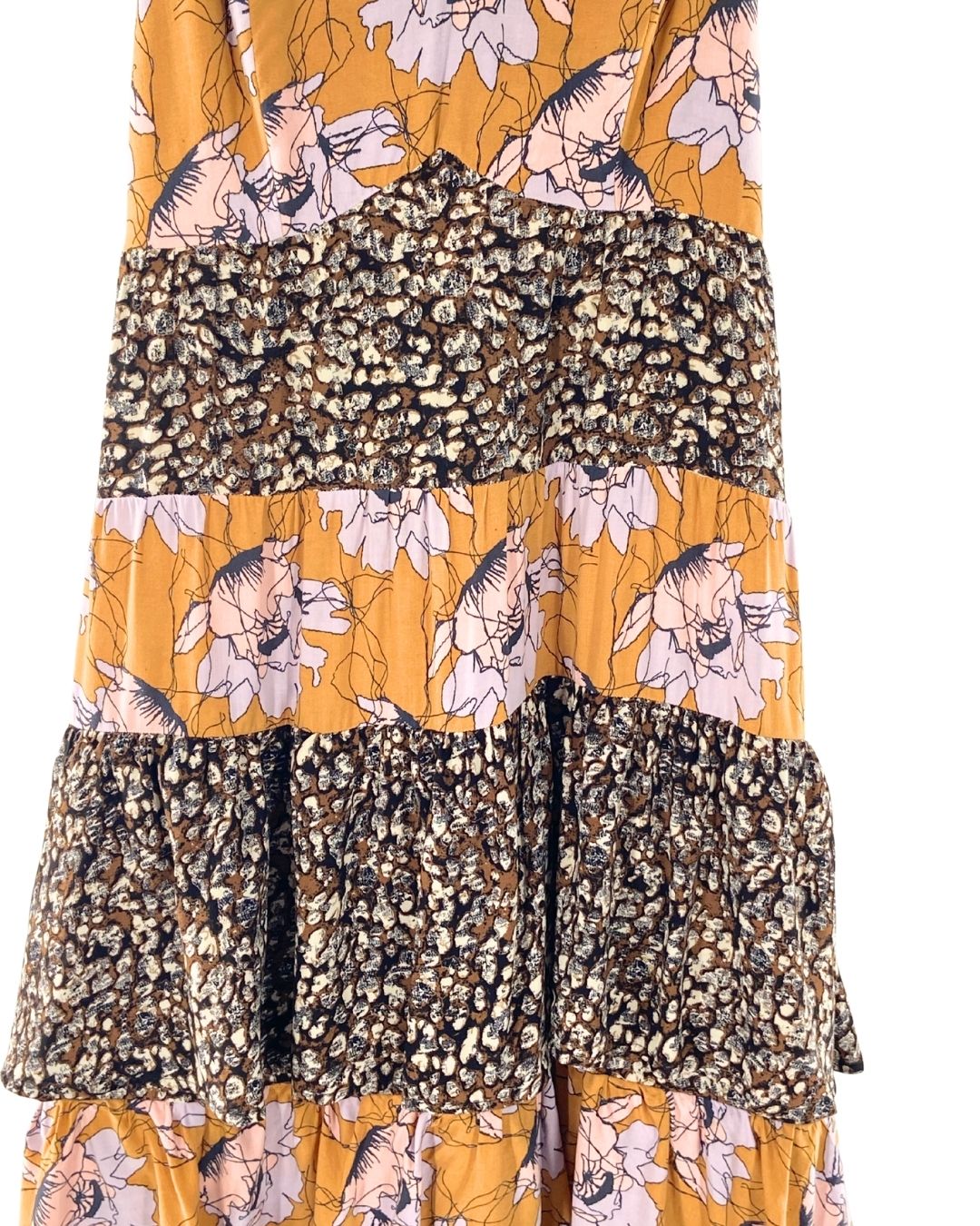 Vestido de tiras en vuelos
