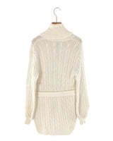 Cardigan tejido  grueso