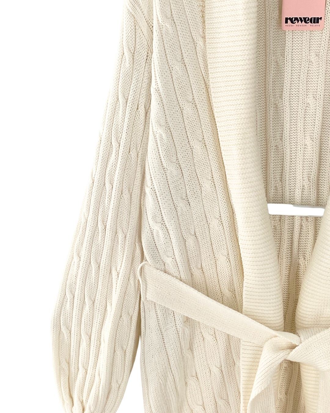 Cardigan tejido  grueso