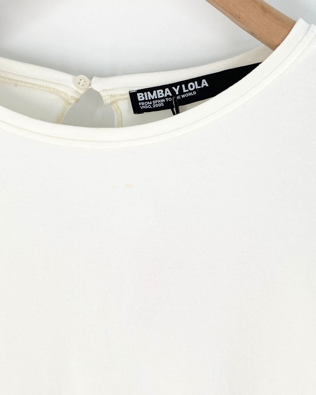 Blusa mariposa con cinturón