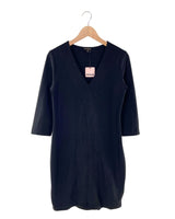 Vestido midi manga larga
