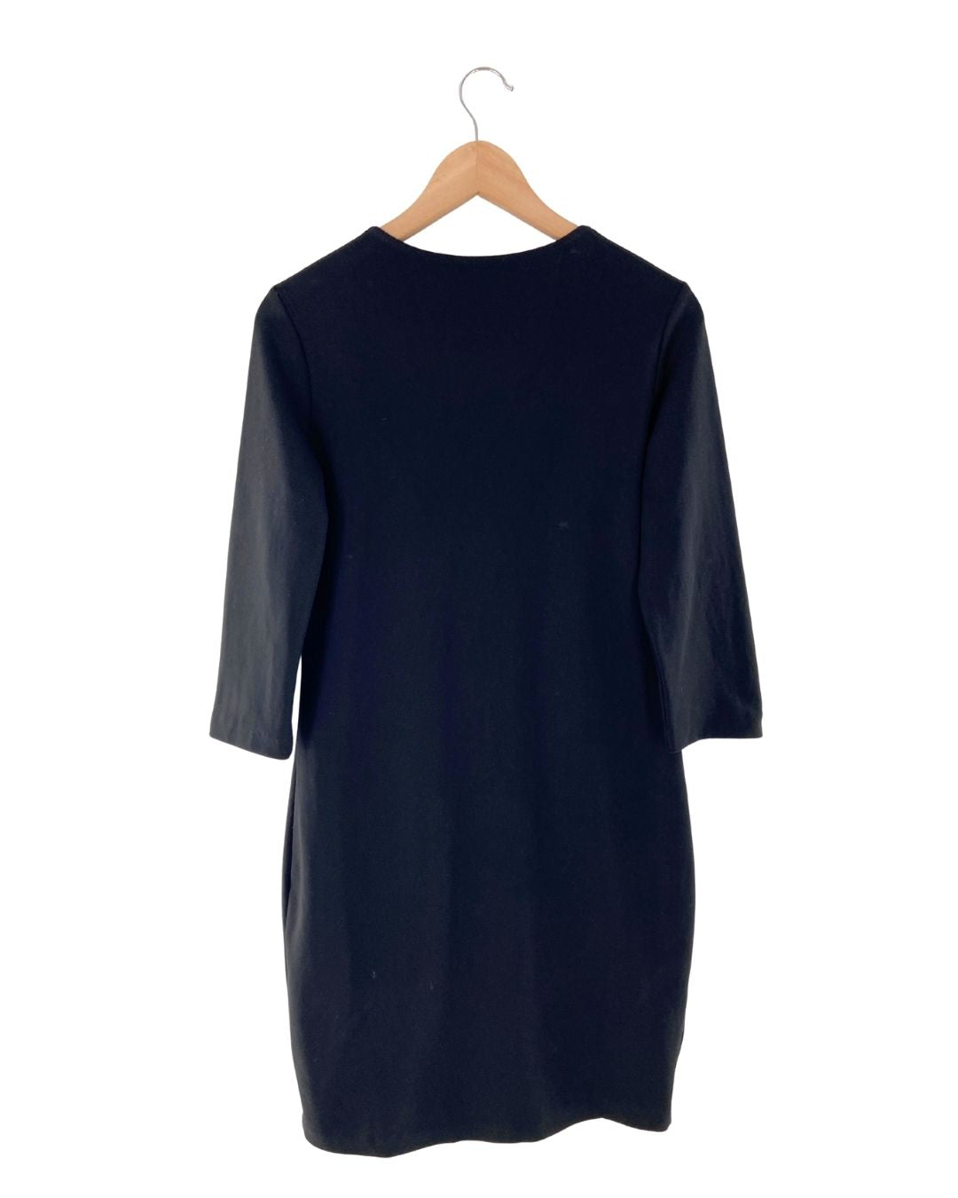 Vestido midi manga larga