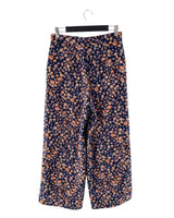 Pantalón palazzo con textura