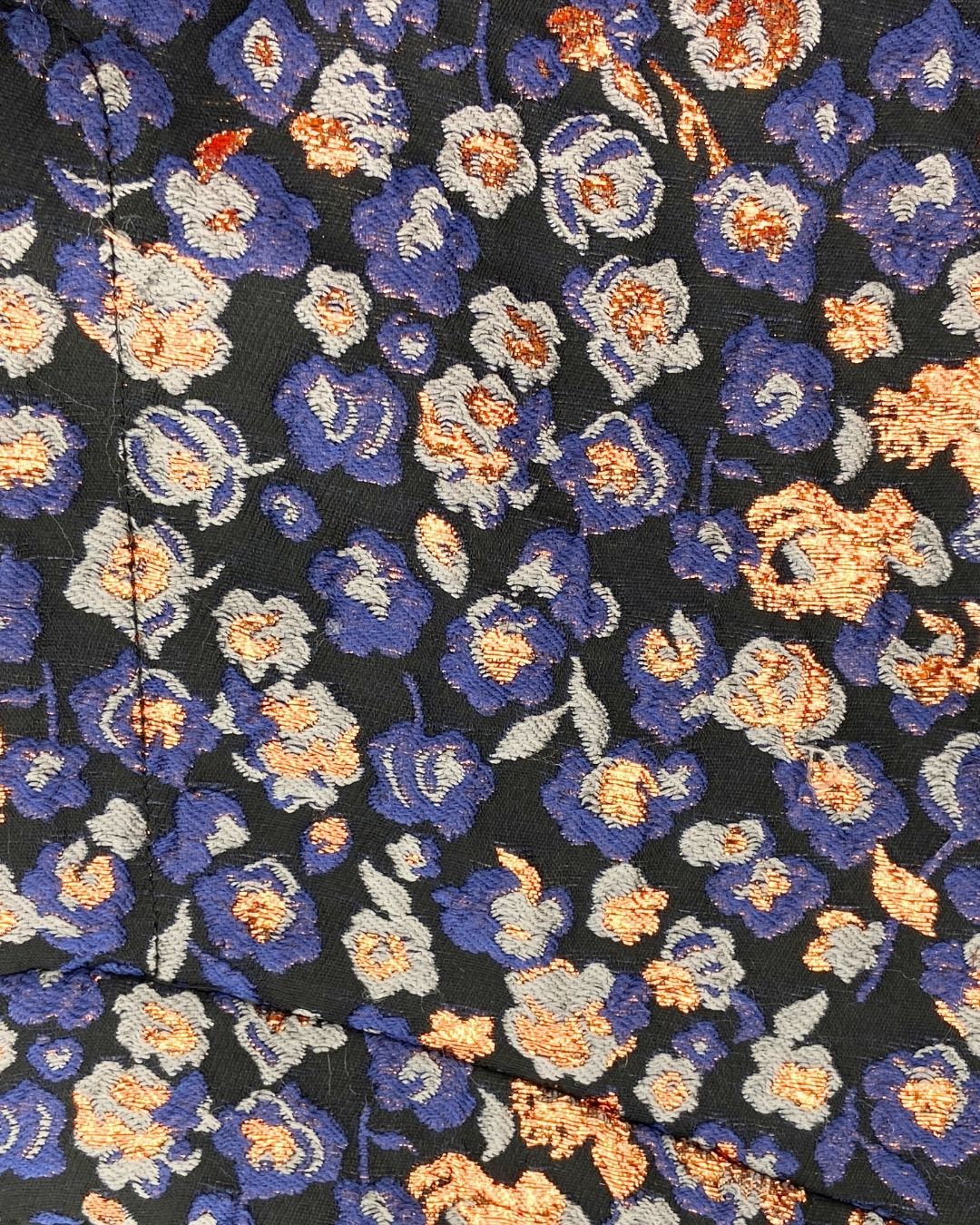 Pantalón palazzo con textura
