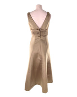 Maxi vestido satinado