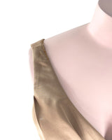 Maxi vestido satinado