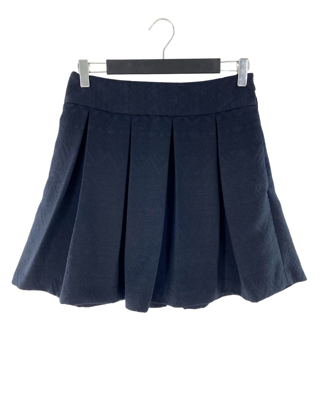 Falda mini con textura