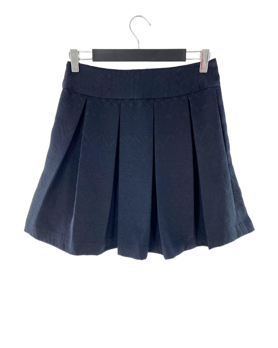 Falda mini con textura