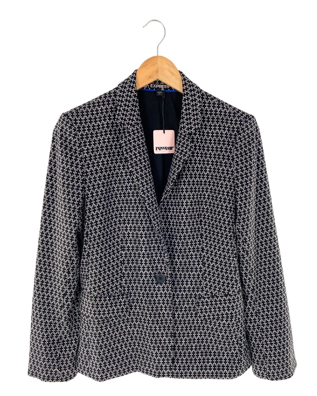 Blazer basico patron de puntos