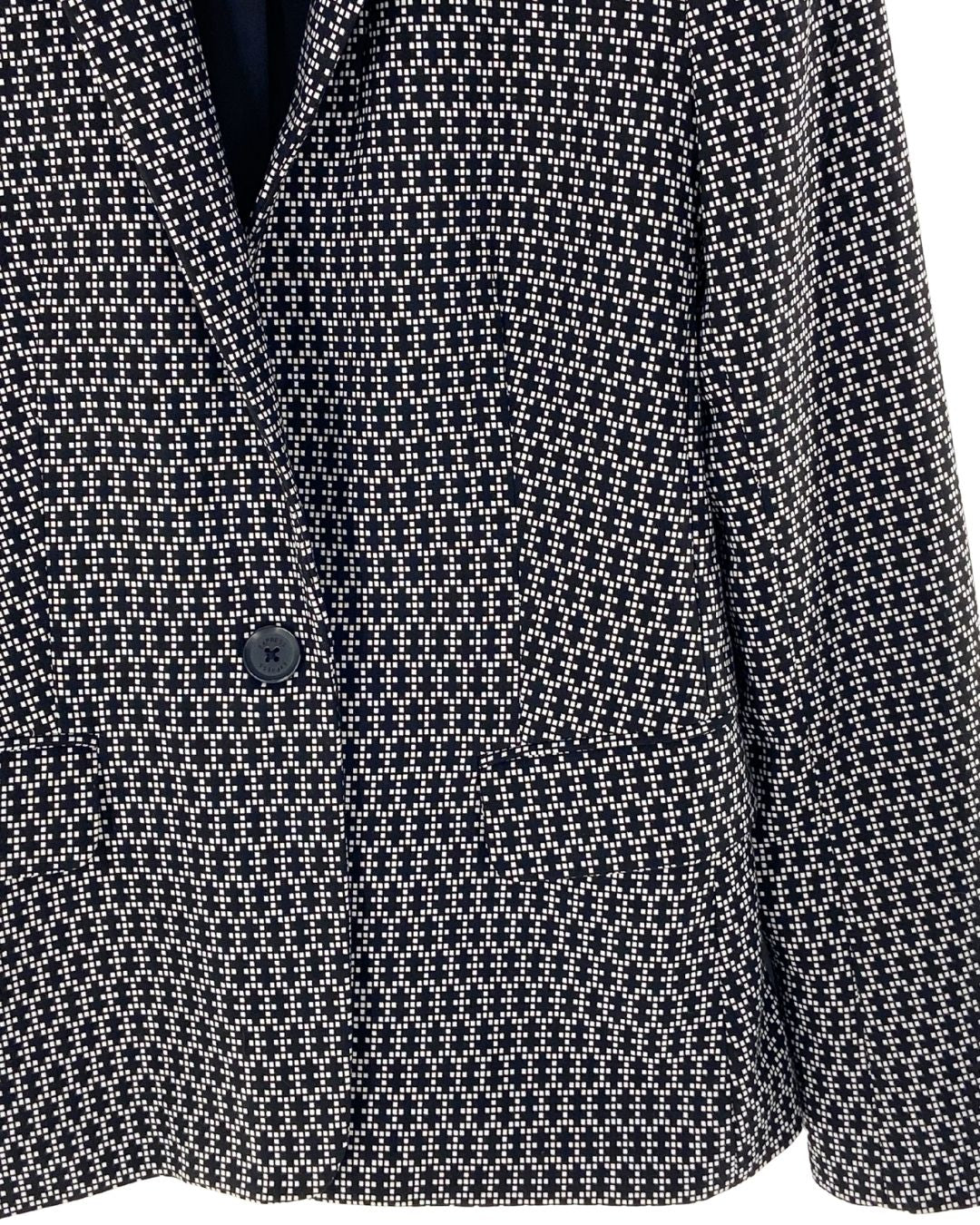 Blazer basico patron de puntos