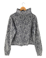 Saco manga larga cuello alto