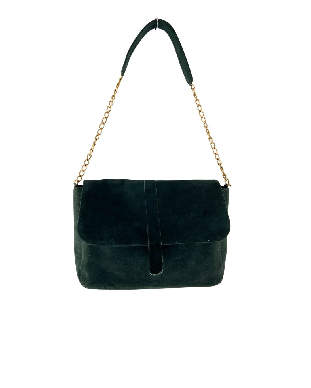 Bolso de hombro en cuero