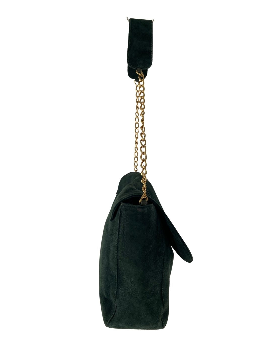 Bolso de hombro en cuero