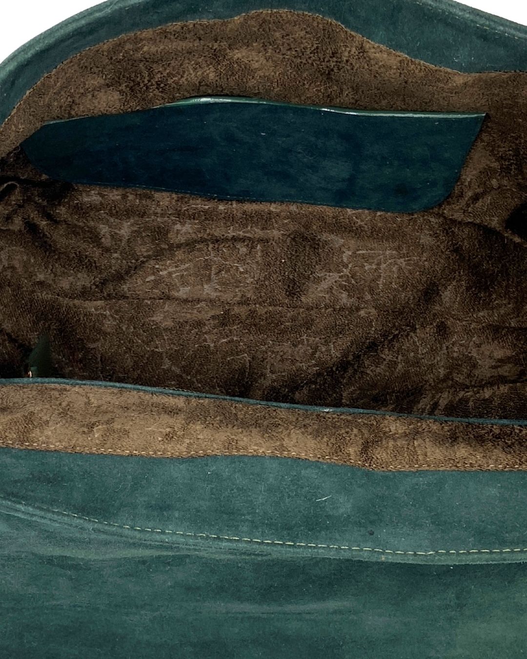 Bolso de hombro en cuero