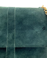 Bolso de hombro en cuero