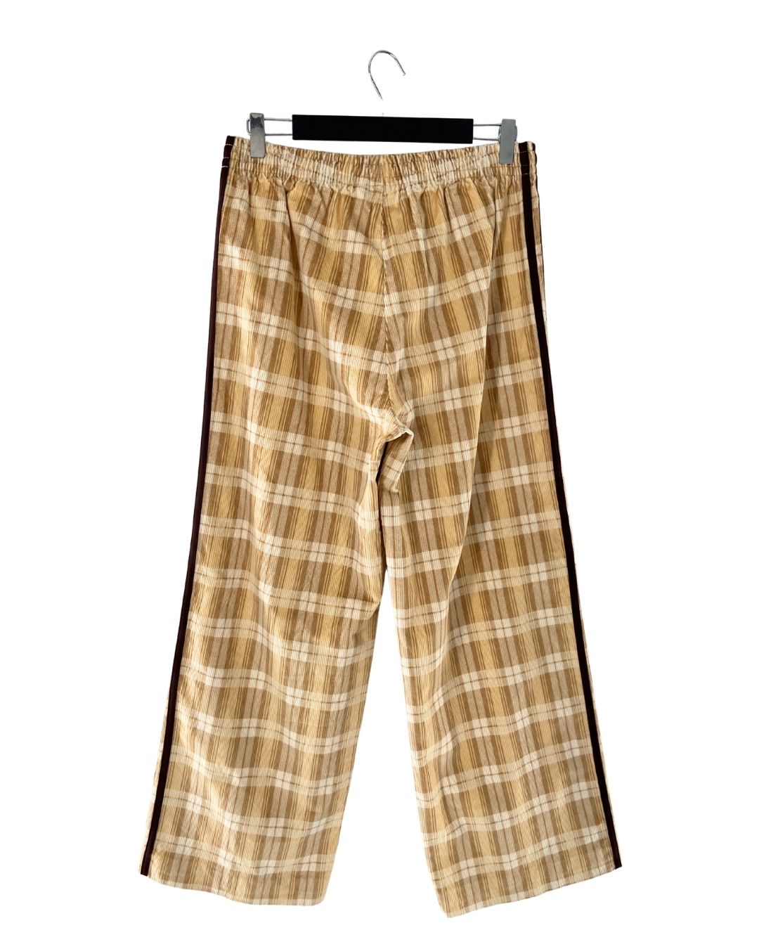 Pantalón wide leg en pana