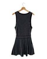 Vestido mini falda amplia