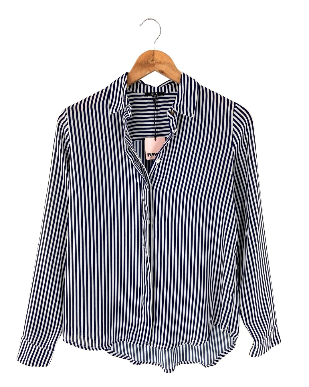 Camisa manga larga a rayas