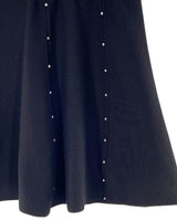 Falda mini stretch con taches