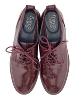Loafers en charol con cordones