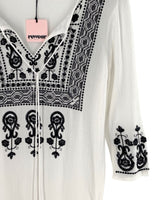 Vestido mini con textura