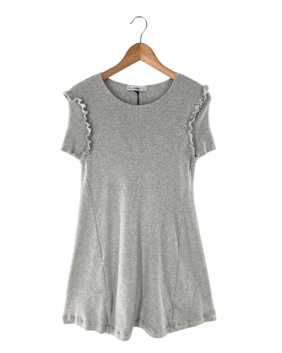 Vestido midi canalé