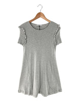 Vestido midi canalé