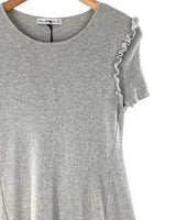 Vestido midi canalé