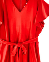 Maxi vestido anudado