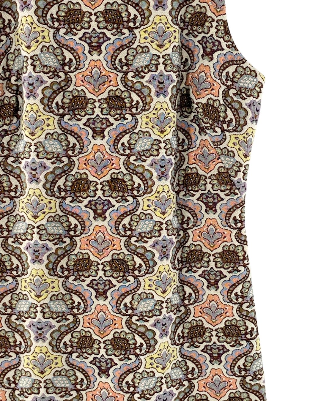 Vestido mini en jacquard