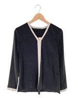 Blusa manga larga print